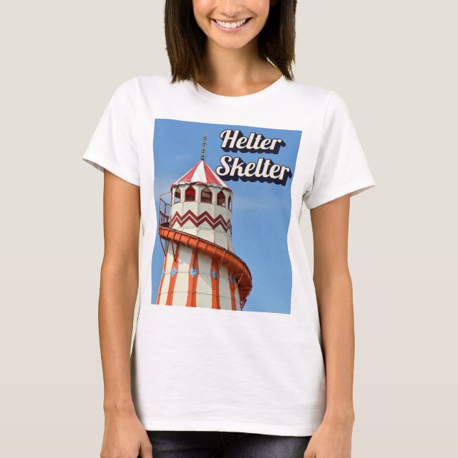 T-shirts classiques femmes Helter Skelter (Devant)