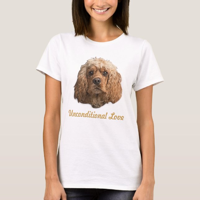 T-shirts Cocker spaniel (Devant)