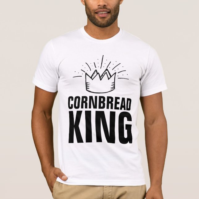 T-shirts CORNBREAD KING (Devant)