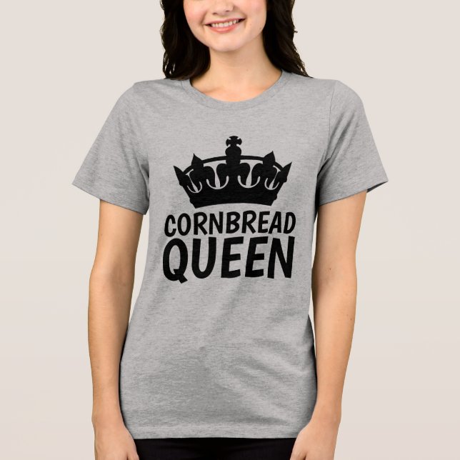 T-shirts CORNBREAD QUEEN (Recto)