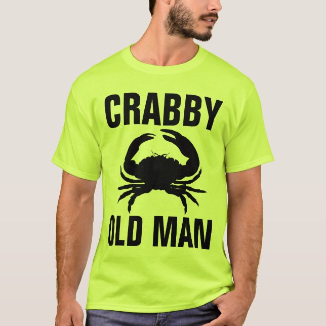 T-shirts "CRABBY", L'ANNIVERSAIRE DES HOMMES AU-DE (Devant)