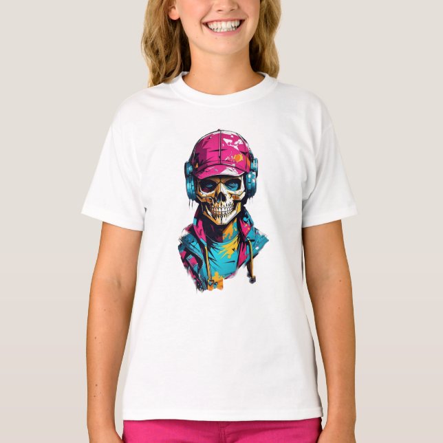 T-shirts d'angle foncé (Devant)