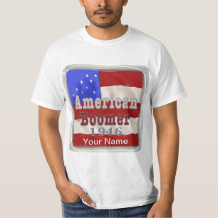 T-shirts d'anniversaire Baby Boomer 1946