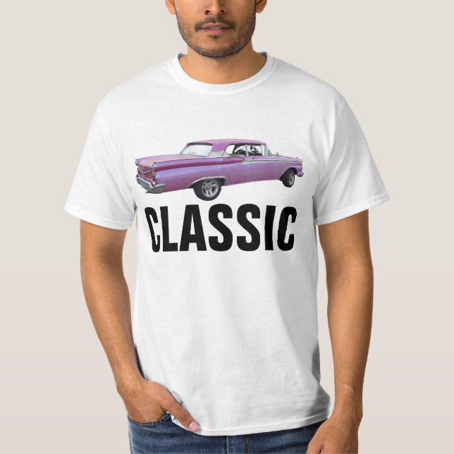 T-shirts d'anniversaire CLASSIQUE pour la voiture (Devant)