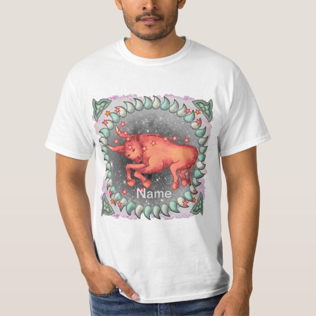 T-shirts d'anniversaire de Taurus (Devant)