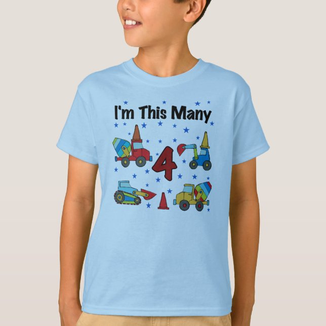 T-shirts d'anniversaire de véhicules de (Devant)