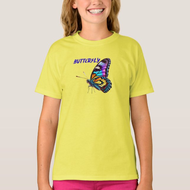 T-shirts de base pour femme jaune (Devant)