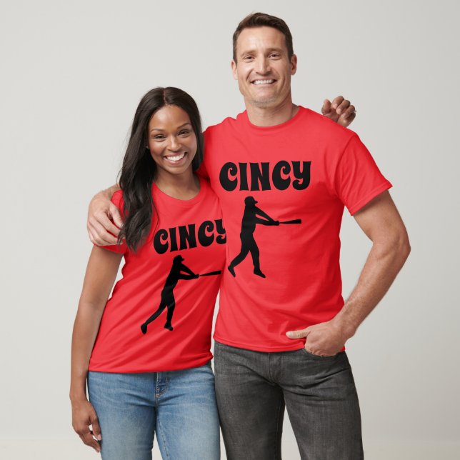 T-shirts de baseball de Cincinnati (Unisexe)