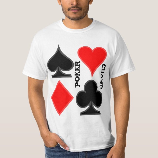 T-shirts de carte de jeu (Devant)