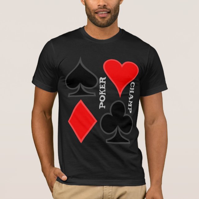 T-shirts de carte de jeu (Devant)