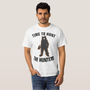 T-shirts de CHASSE, HEURE DE CHASSER, Anti-Hunting