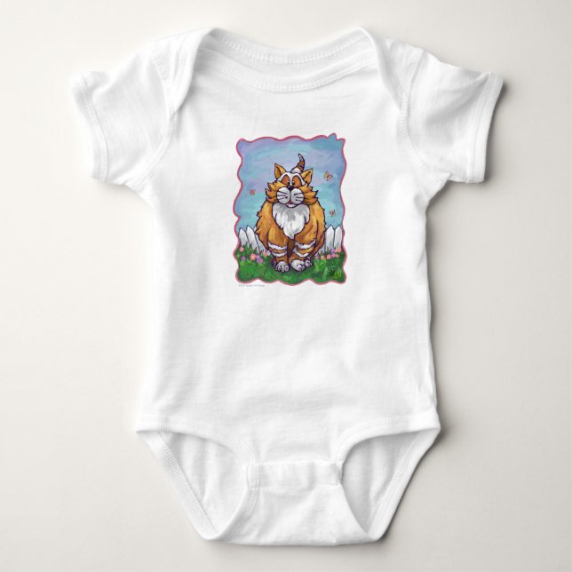 T-shirts de chats de gingembre (Devant)