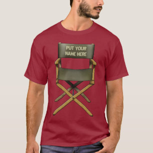 T-shirts de conception de Chair de directeur
