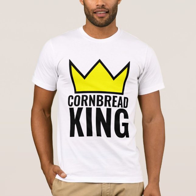 T-SHIRTS DE CORNBREAD KING (Devant)