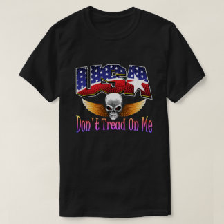 T-shirts de crâne des Etats-Unis par AntsAfire
