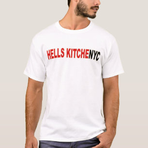 T-shirts de cuisine d'enfers de New York City