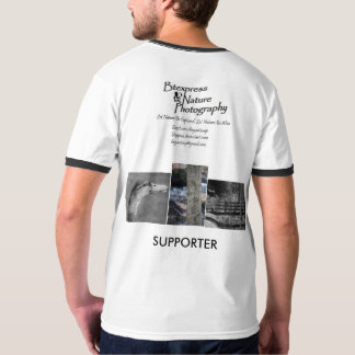 T-shirts de défenseur de photographie de nature de