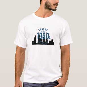 T-shirts de design Londres années 60