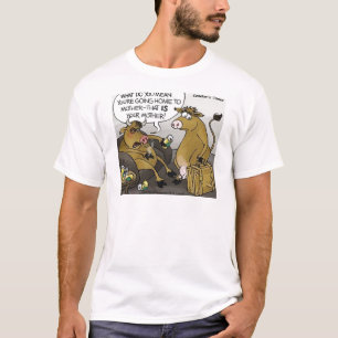 T-shirts de dessins humoristiques du Times de Lond