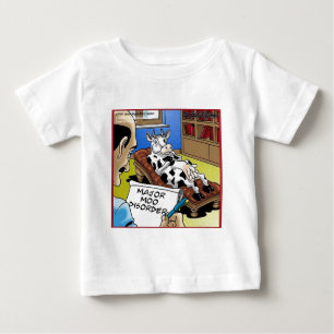 T-shirts de dessins humoristiques du Times de Lond