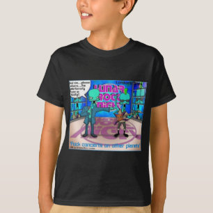 T-shirts de dessins humoristiques du Times de Lond
