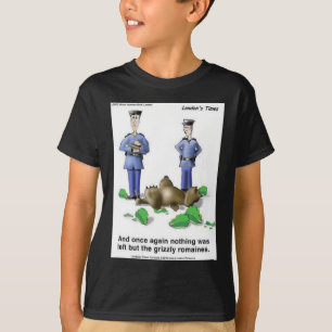T-shirts de dessins humoristiques du Times de Lond