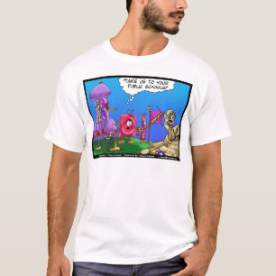 T-shirts de dessins humoristiques du Times de Lond
