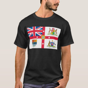 T-shirts de drapeau d'Empire Britannique