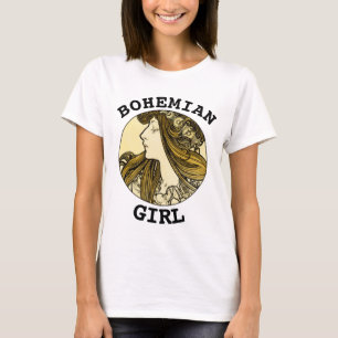 T-SHIRTS DE FILLE BOHÉMIENNE