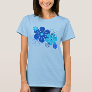 T-shirts de Gal Tropical Flower Rain