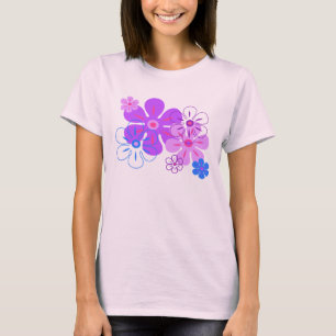 T-shirts de Gal Tropical Flower Rain