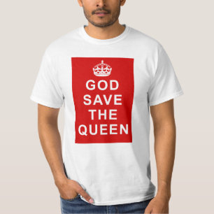 T-shirts de God Save the Queen, sacs, cadeaux