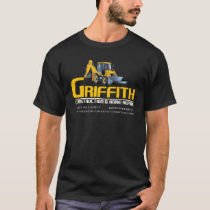 T-shirts de Griffith Constructioin (appui de