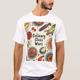 T-shirts de guerre culinaire