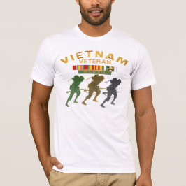 T-shirts de guerrier de vétéran du Vietnam