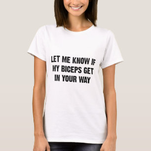 T-shirts de gymnase - biceps