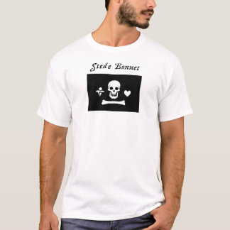 T-shirts de jolly roger de capot de Stede