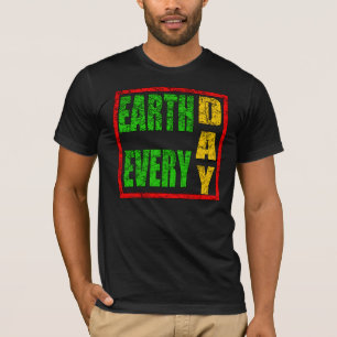 T-shirts de jour de la terre