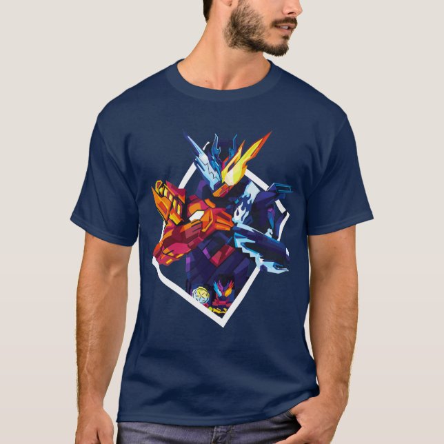 T-shirts de la construction Z de Kamen Rider Cross (Devant)