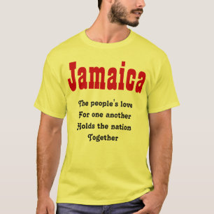 T-shirts de la Nation jamaïcaine