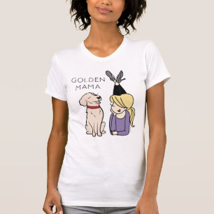 T-shirts de l'artiste doré
