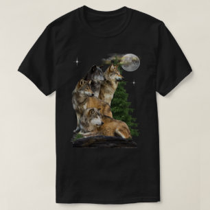 t-shirts de loup
