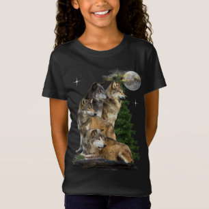 t-shirts de loup