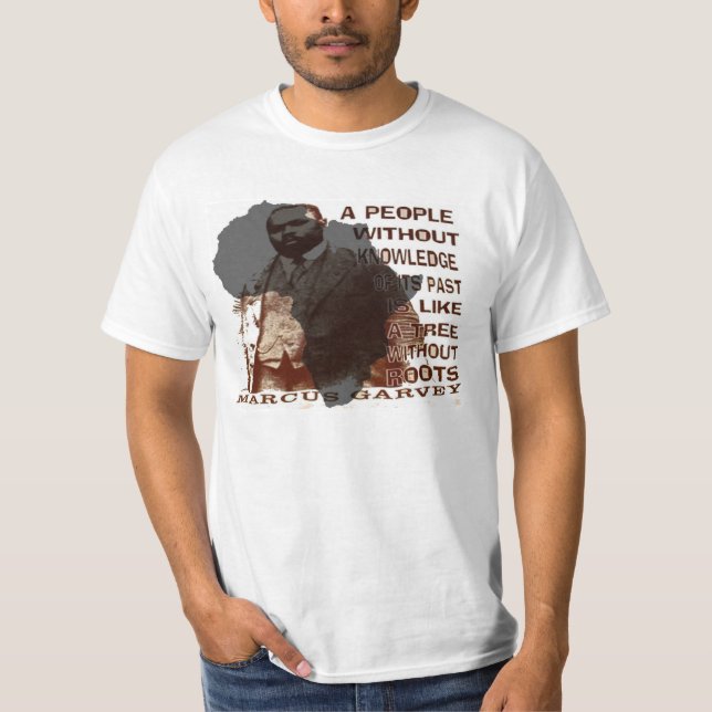 T-shirts de Marcus Garvey (Devant)