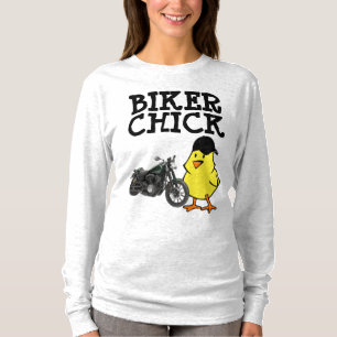 T-shirts de moto pour femmes BIKER CHICK