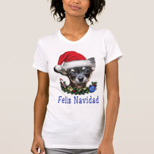 T-shirts de Noël de femmes chiens