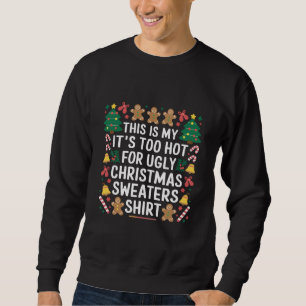 T-shirts de Noël laids trop chauds pour la famille