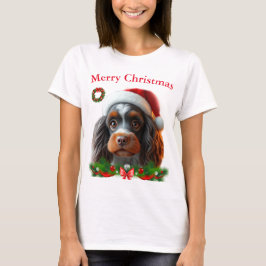 T-shirts de Noël pour chiens mignons
