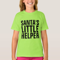 T-shirts de Noël pour enfants, PÈRE NOËL PETITE AI