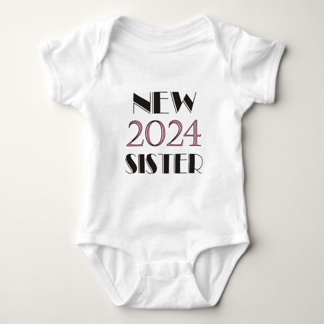 T-shirts de nouvelle sœur 2024 (Devant)